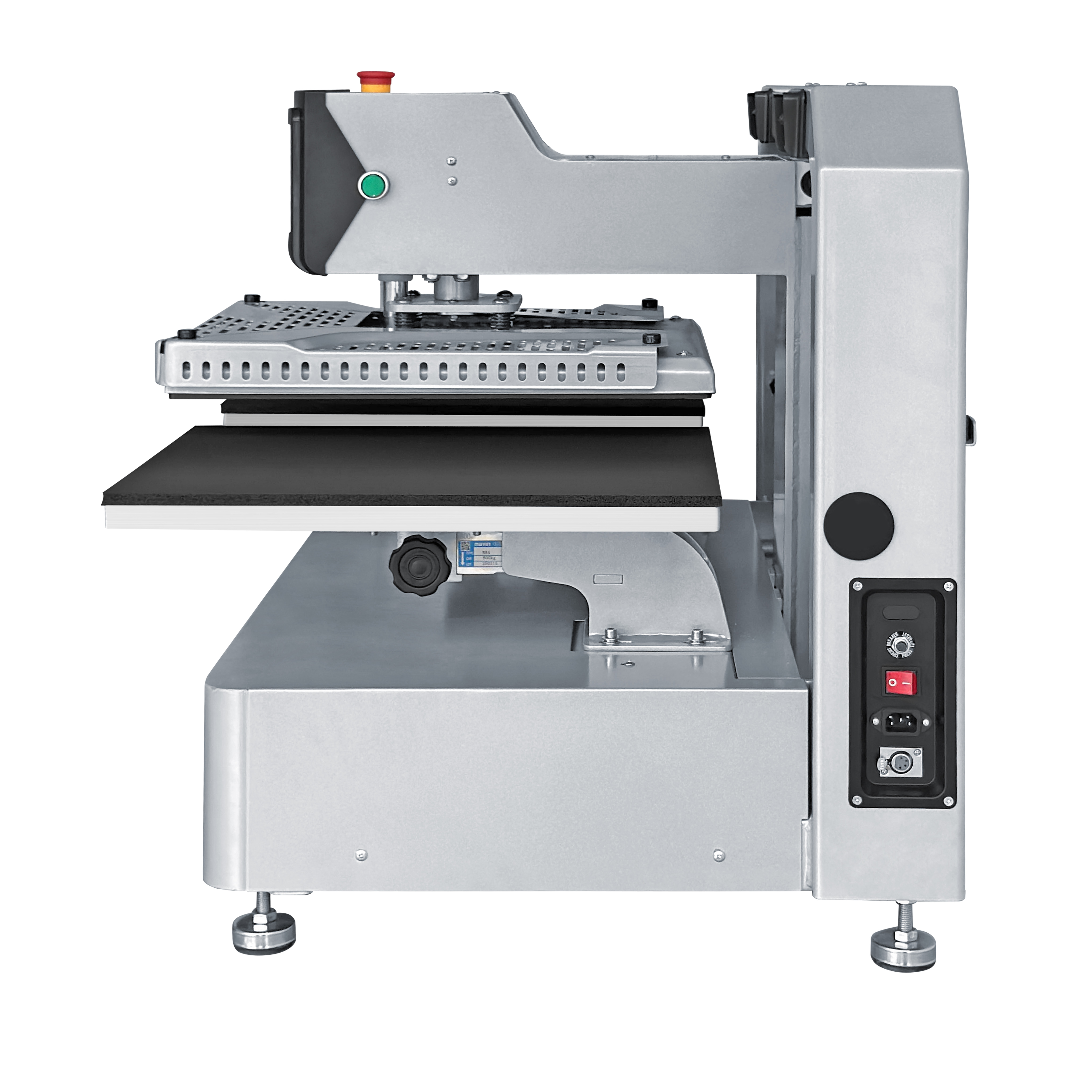 Plancha transfer automática programable de doble plato para DTF 3 Plancha transfer eléctrica automática ZFX450-2E de doble estación