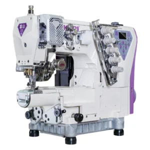 Recubridora industrial Hikari HW72V de boca fina con control inteligente de tensión de hilo