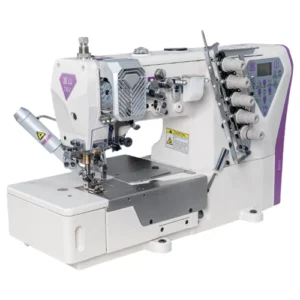 Recubridora industrial Hikari HW76V cilíndrica inteligente con doble función de costura estándar y ribeteado