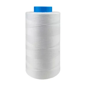 Hilo de coser Pinefhilsa poliéster 70/2 blanco 201, cono de 5.000 m